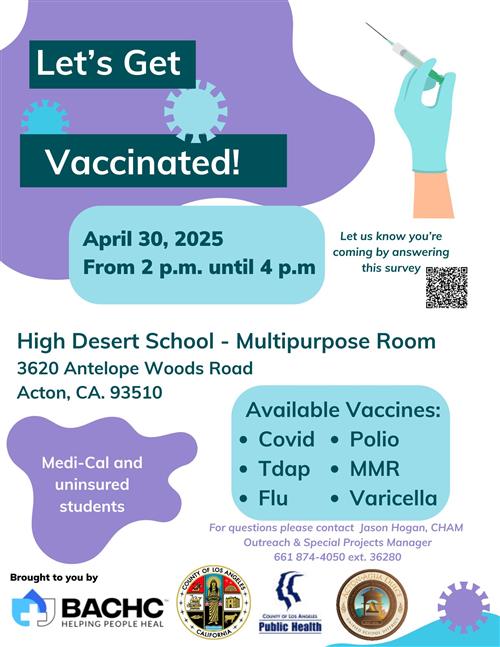 vaccine clinic 2025